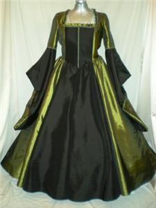   Tudor Medieval SCA Anne Boleyn Dress Gown, Your Size Choice
