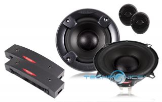 Boston Acoustics SX50 5 1 4 400W Max 2 Way Component Car Audio 