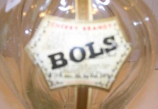 Bols Multi Part Compartment Liquer Liquor Bottle Vintage