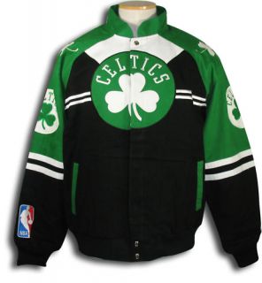 Official NBA Boston Celtics Cotton Twill Jacket 5XL