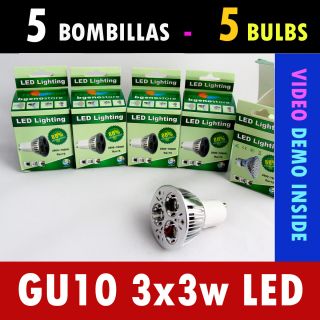 Bulb LED 9W GU10 220V CREE Bombilla Ampoule Birne