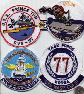   Patch USS Princeton CVS 37 WW2 WWII Air Craft Carrier Squadron