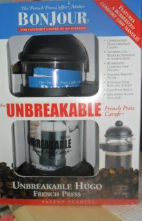 BonJour French Press Coffee Maker Unbreakable Hugo Brand New
