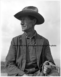 1939 Bonner County Idaho Old Man Depression Lange Photo