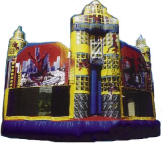   Ninja Jump Inflatable Bounce House Moonwalk Fun Ride Birthday