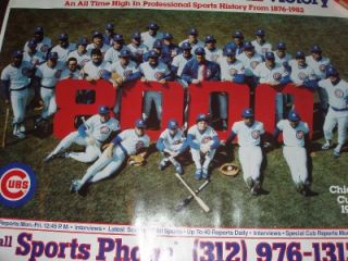   Bowa were part of this team. Great addition to any Cubs Fans Man