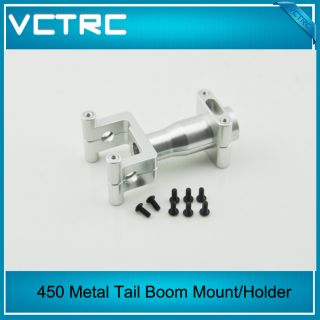 VCTRC New Metal Tail Boom Mount Holder for Align Trex T Rex 450 Pro V2 