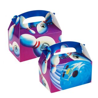 Bowling Birthday Party Supplies Empty Favor Boxes