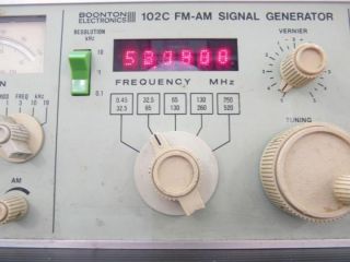 Boonton 102C FM Am Signal Generator