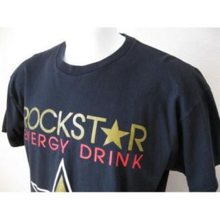 Vintage Rockstar Energy Ferocious Fernando Vargas Boxing Fan T Shirt 