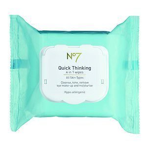 Boots No7 Quick Thinking 4 in 1 Wipes 30 Ea