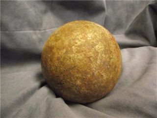 Civil War Cannonball   Solid   13.9 lbs   Antique