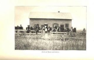 Trails of Yesterday by Bratt Bushwhacker Cattle Rancher 1870s 1st Ed 