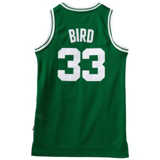 Boston Celtics Larry Bird Swingman Green # 33 Jersey sz Small