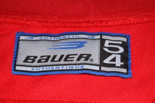 Boston University BU Frozen Fenway Authentic Game Jersey Size 54 Bauer 