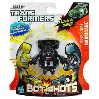 Hasbro Transformers Bot Shots Battle Games Series 1 Barricade B004 New 