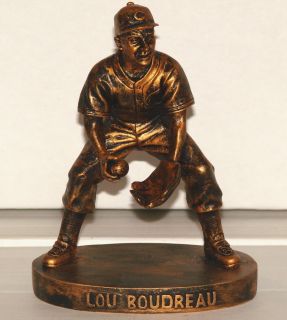 LOU BOUDREAU Cleveland Indians 2006 Exclu. Bronze Hartland Figurine (1 