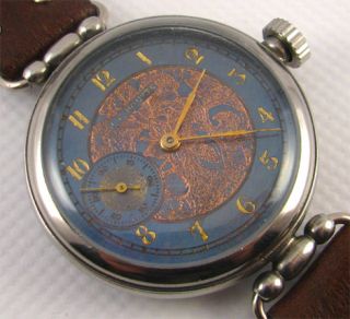 Boutte Art Deco Vintage RARE Huge Swiss High Grade Wristwatch CA 