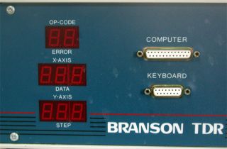 Branson TDR50 Two Dimensional Robot 91 w/ TDR50 Master Controller