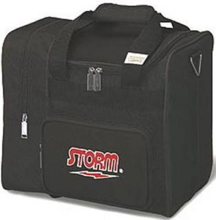 Storm Deluxe 1 Ball Bowling Bag Color Black
