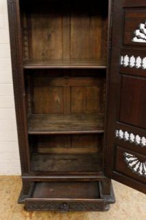 description very nice set of french breton cabinets in oak dating from 