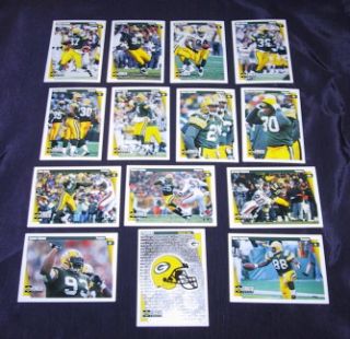 96 Packs 14 Card Set UD Green Bay Packers Brett Favre