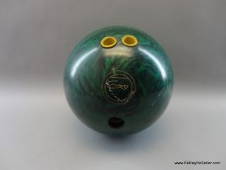 Gyro Ebonite Reactive Resin Bowling Ball Green 13 5lbs