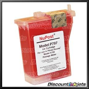 797 M Red Ink Cartridge for Pitney Bowes K7M0 K7MO 797M