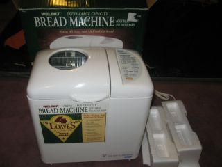   Extra Large Capacity Bread Machine Quick Bread and Dough Maker