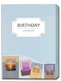 Natures Splendor Boxed Birthday Cards 12 Greeting Cards