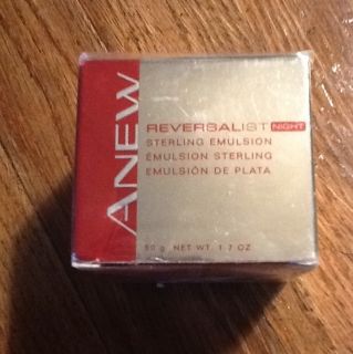 Avon Anew Reversalist Night Sterling Emulsion 1 7 oz Retail Price $32 