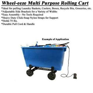   Multi Purpose Rolling Cart Recycle Bins Coolers Boxes Bins More