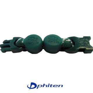 Phiten Green 2 inch Baseball Necklace Bracelet Extender