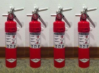 Amerex Abc 2 5Lb Fire Extinguisher Vehicle Bracket Pack Of 4 New Auth 