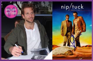 NIP Tuck Bradley Cooper Hangover Signed Insert Only COA