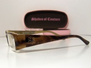   Juicy Couture Eyeglasses JC Brainstorm 9D5 Made in Italy 52mm