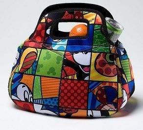 Romero Britto Disney Mickey Mouse Lunch Bag by Enesco