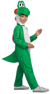 Child Super Mario Bros Yoshi Halloween Costume Small 4 6 Medium 8 10 