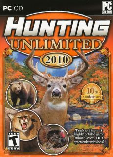 Hunting Unlimited 2010 Deer Hunter Type PC Game New Box