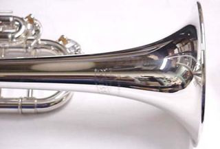 New Blessing Silver trumpet 1277S w/Selmer trumpet care kit