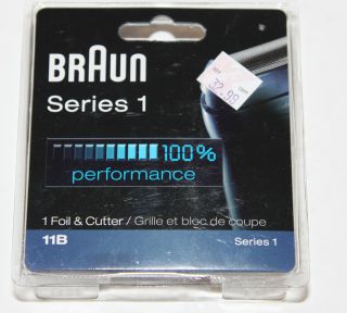 Braun 11b Series 1 Shaver Replacement Foil Cutter New SEALED in 