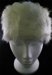 Ladies Russian Pill Box Style Faux Fur Hat in 3 Colour Options