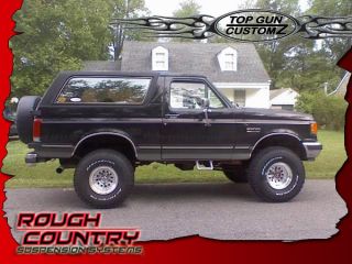 80 96 Ford Bronco Rough Country Suspension Lift Kit System
