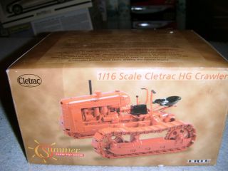 VHTF Ertl HG Crawler 1 16 Cletrac 2000 Farm Toy Show Limited to 150 