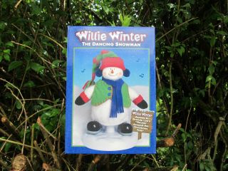   Winter Animated Dancing Snowman Christmas Tree Song Brenda Lee