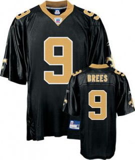 Drew Brees Jersey New Orleans Saints Reebok Black Youth