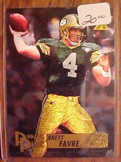 Brett Favre 1995 Pinnacle Passer Artist Proof 199 Green Bay Packers 