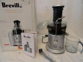 Breville JE98XL Juice Fountain Plus 850 Watt Juicing Machine