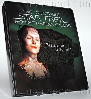 Quotable Star Trek Movies Ultimate Master Set Matching
