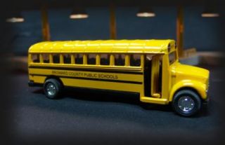   Die Cast Metal Custom School Bus Broward County Public Schools